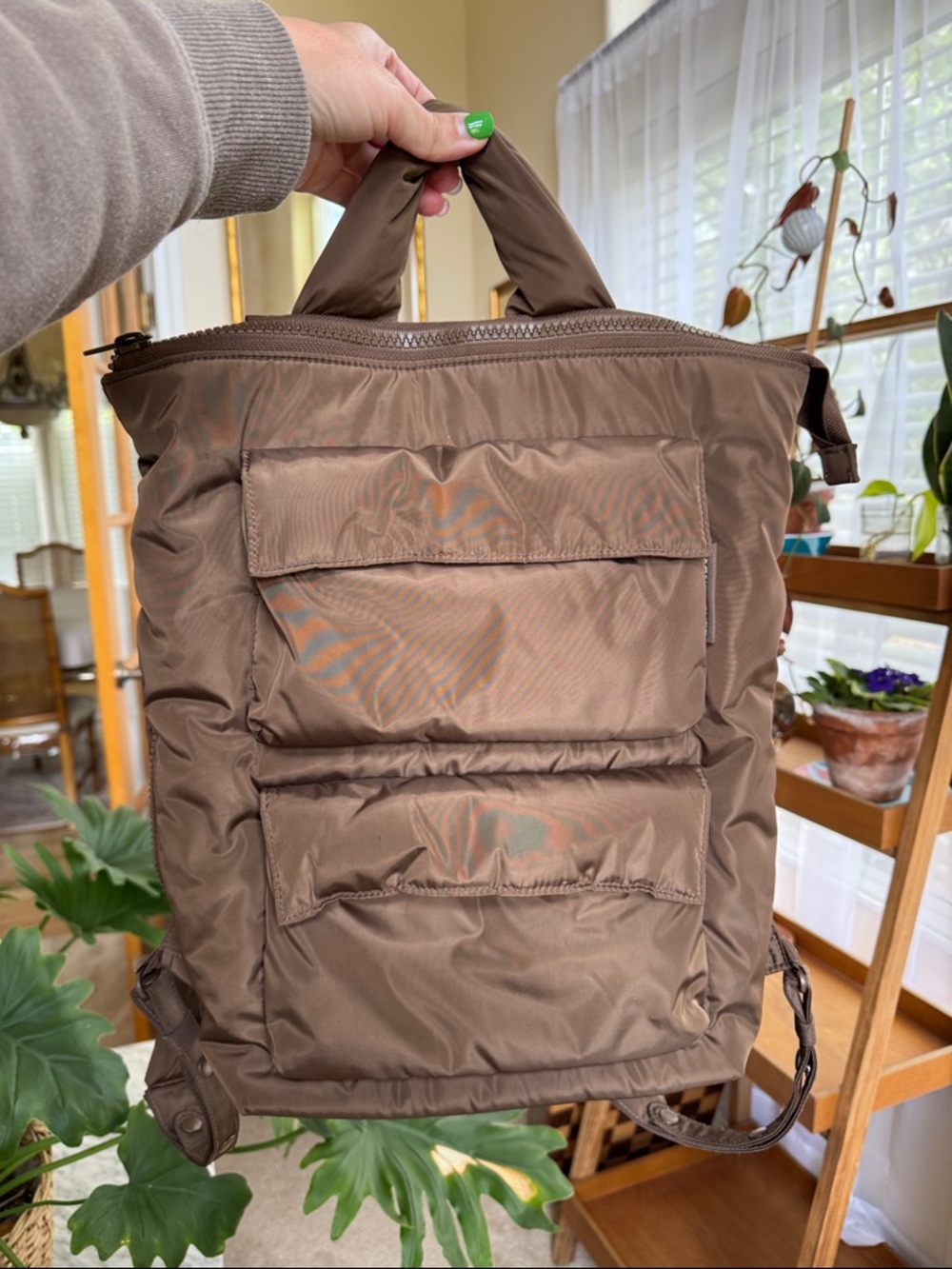 Dagne Dover Walker Backpack in Rye, Medium